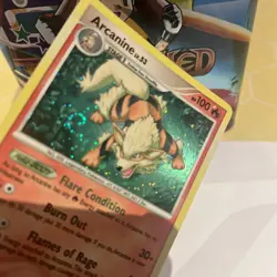 Arcanine 1/111 Holo Platinum Rising Rivals Rare Pokemon TCG NM/LP - Image 4
