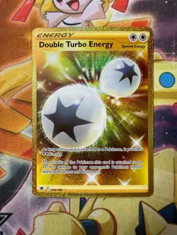 Pokemon TCG Double Turbo Energy 216/189 Secret Ultra Rare Astral Radiance NM - Image 1
