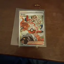 Pokemon TCG Arven 235/091 Special Illustration Rare Sir Paldean Fates NM - Image 2