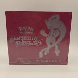 Sealed Pokemon TCG XY BREAKthrough Elite Trainer Box MewTwo X ETB CM0009 - Image 1