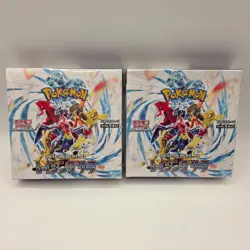 2x Raging Surf Booster Box sv3a Japanese Pokemon Sealed Lot EL0022 - Image 1