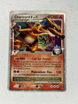 Pokemon TCG Charizard G Lv. X Black Star Promo Holo DP45 2009 HP - Image 1