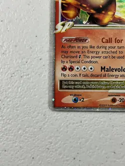 Pokemon TCG Charizard G Lv. X Black Star Promo Holo DP45 2009 HP - Image 5