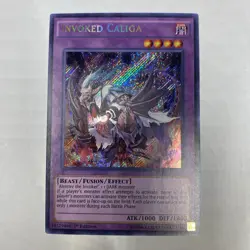 Yugioh! NM Invoked Caliga - FUEN-EN027 - Secret Rare - 1st Edition Near Mint - Image 1