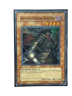 Yugioh Armageddon Knight PTDN-EN021 Super Rare NM - Image 1