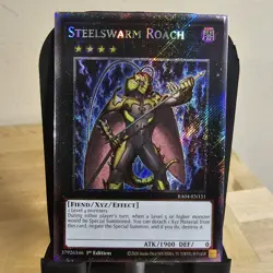Steelswarm Roach 1st Edition Platinum Secret Rare RA04-EN151 Yu-Gi-Oh! - Image 1