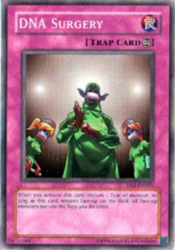 Yugioh! LP DNA Surgery - DB1-EN081 - Common - Unlimited Edition Lightly Played, - Image 1