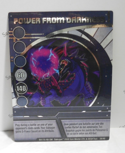 Bakugan Card - Power From Darkness - Holo Foil Blue Ability Card - BA170 - 38/48 - Image 1