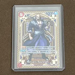 Silvers Rayleigh OP09-005 SP - One Piece Card Game - Fist of Divine Speed (OP09) - Image 1