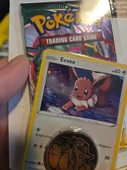 Pokemon Evolving Skies 1 Pack Blister w/ Eevee Promo Card Factory Sealed Swirl - Image 2
