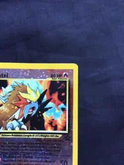 Pokemon Cards: Wizards Black Star Promo: Entei 34 - Image 4