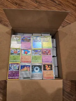 25 LB Pokemon Bulk Lot #1 Huge Box Est 7000 Cards 2020-25 *REVERSE/HOLOS ONLY* - Image 2