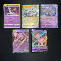 Pokemon Card Collection Lot Holos Full Arts Hits Pikachu Mewtwo Lot - Image 4