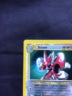 Pokemon Cards: Wizards Black Star Promo: Scizor 33 - Image 2