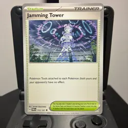 Jamming Tower - 153/167 - Pokemon Twilight Masquerade 2024 - Uncommon Card NM - Image 1
