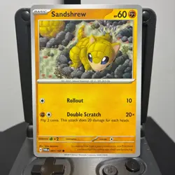 Sandshrew - 097/167 - Pokemon Twilight Masquerade 2024 - Common Card NM - Image 1