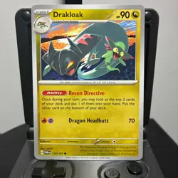 Drakloak - 129/167 - Pokemon Twilight Masquerade 2024 - Common Card NM - Image 1