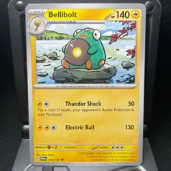 Bellibolt - 074/167 - Pokemon Twilight Masquerade 2024 - Uncommon Card NM - Image 1