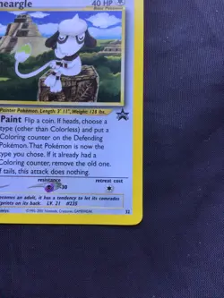 Pokemon Cards: Wizards Black Star Promo: Smeargle 32 - Image 4