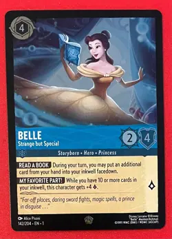 Lorcana Belle - Legendary Strange but Special NM Cold Foil The First Chapter - Image 1