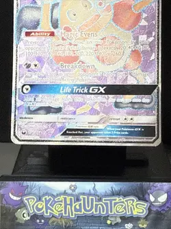 Pokemon Card Mr. Mime GX 156/168 Full Art Ultra Rare Celestial Storm Played - Image 3
