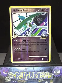Pokemon Card Gallade 20/111 Platinum Rising Rivals Rare Reverse Holo Light Play - Image 1