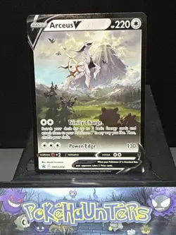 Pokemon Card Arceus V SWSH204 Alternate Art Full Holo Promo Near Mint - Image 1