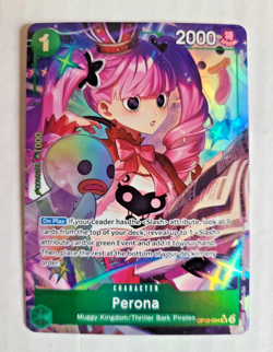 One Piece Card Game - Perona - OP12-034 SR - ALT Art - English - Image 1