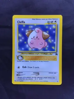 Pokemon Cards: Wizards Black Star Promo: Cleffa 31 - Image 1