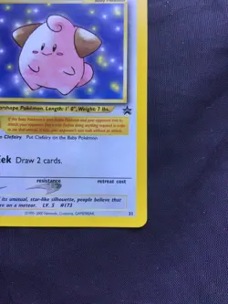 Pokemon Cards: Wizards Black Star Promo: Cleffa 31 - Image 4