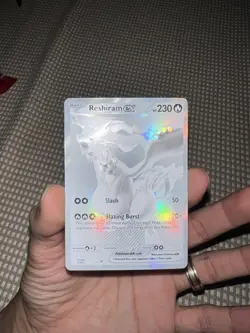 Reshiram EX 173/086 White BWR Pokemon TCG Pack Fresh Near Mint Card - Image 1