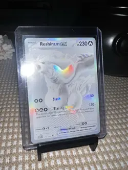 Reshiram EX 173/086 White BWR Pokemon TCG Pack Fresh Near Mint Card - Image 3