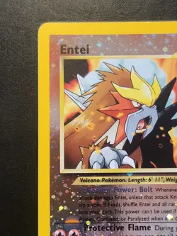 Entei #34 MINT/NM Pokemon Cards Black Star Promo Reverse Holo Rare WOTC 2001 Neo - Image 2