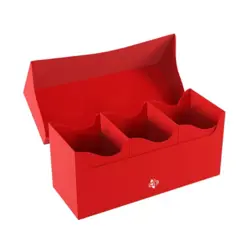 GameGenic Card Storage Triple Deck Holder 300+ XL - Red New - Image 2