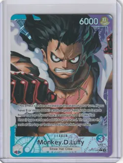 One Piece Card Game OP11-040 Leader Monkey D.Luffy Alt Art English - Image 1