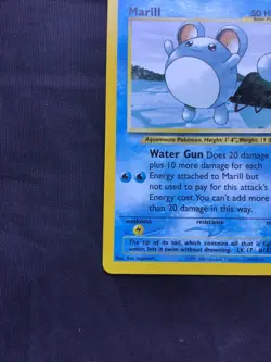 Pokemon Cards: Wizards Black Star Promo: Marill 29 - Image 5