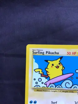 Pokemon Cards: Wizards Black Star Promo: Surfing Pikachu 28 - Image 2