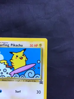 Pokemon Cards: Wizards Black Star Promo: Surfing Pikachu 28 - Image 3
