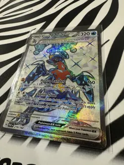 Pokemon Garchomp EX Holo Ultra Rare TCG Card Paradox Rift 219/182 - Image 3