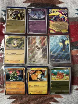Pokemon TCG Binder Collection Sheets Lot Of Mixed Cards Includes Graded Card - Image 3
