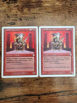 1x MTG ?Starter 1999 Goblin General MP/HP ?2x Available Buy & Save!? 1999 Magic - Image 1