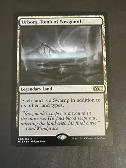 2014 Magic The Gathering Core Set M15 Urborg, Tomb of Yawgmoth #248 - Image 1