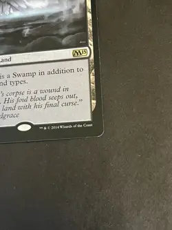 2014 Magic The Gathering Core Set M15 Urborg, Tomb of Yawgmoth #248 - Image 4