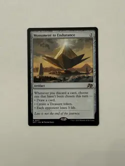 x1 Monument to Endurance DFT Aetherdrift MTG 237 RARE M/NM 1x - Image 1