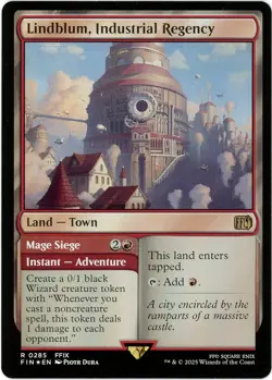 Lindblum, Industrial Regency - 0285 - Foil Final Fantasy MTG - NM/M - Image 1