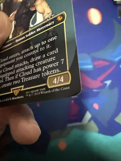 MTG Final Fantasy English Cloud, Ex-SOLDIER Borderless 0202 Non-Foil - Image 3