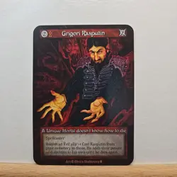 Grigori Rasputin Non Foil Unique Sorcery Contested Realm Gothic - Image 1