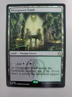 MTG Overgrown Tomb Ravnica Remastered 0283 Regular Rare - Image 1