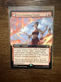 MTG Magic The Gathering Avatar Overwhelming Victory Extended Art Eternal-Legal - Image 1