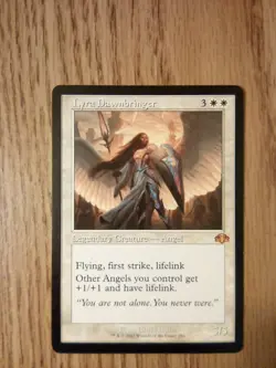 Lyra Dawnbringer (Retro Frame) MTG Dominaria Remastered Mythic 266 NM - Image 1